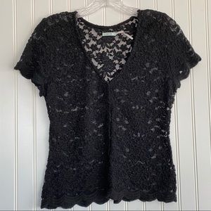Urban Outfitters Kimchi Blue lace top SIZE MEDIUM